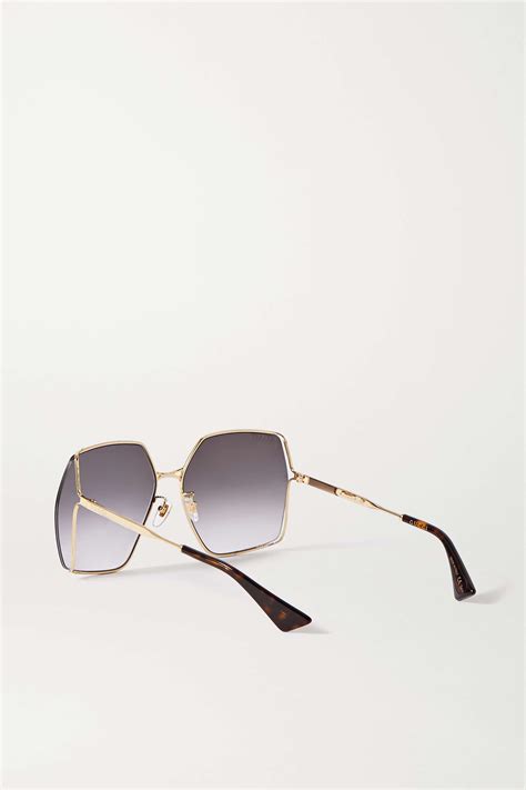 hexagon gucci sunglasses|Gucci eyewear hexagonal frame glasses.